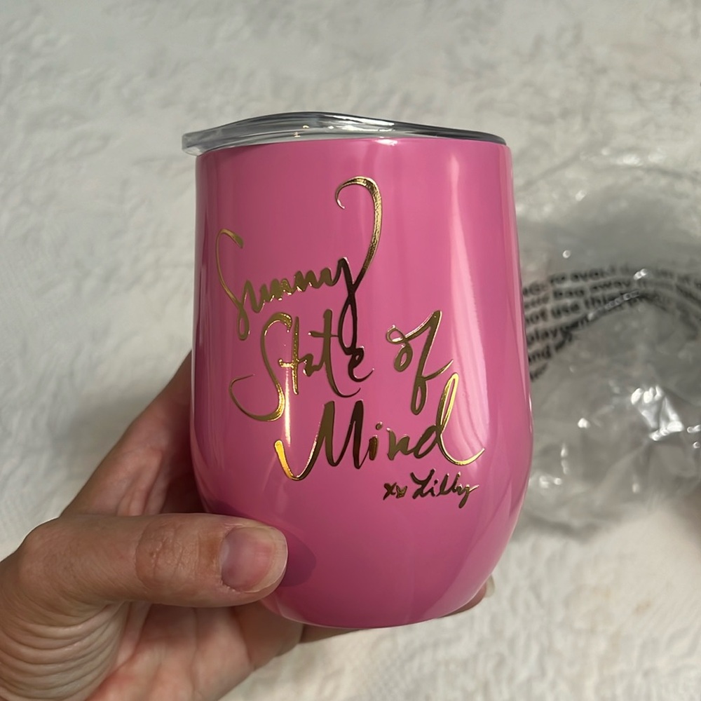 Lily Pulitzer cup
